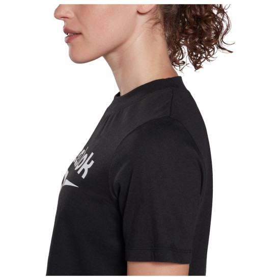 Reebok Γυναικεία κοντομάνικη μπλούζα Crop Reebok Γυναικεία κοντομάνικη μπλούζα Crop